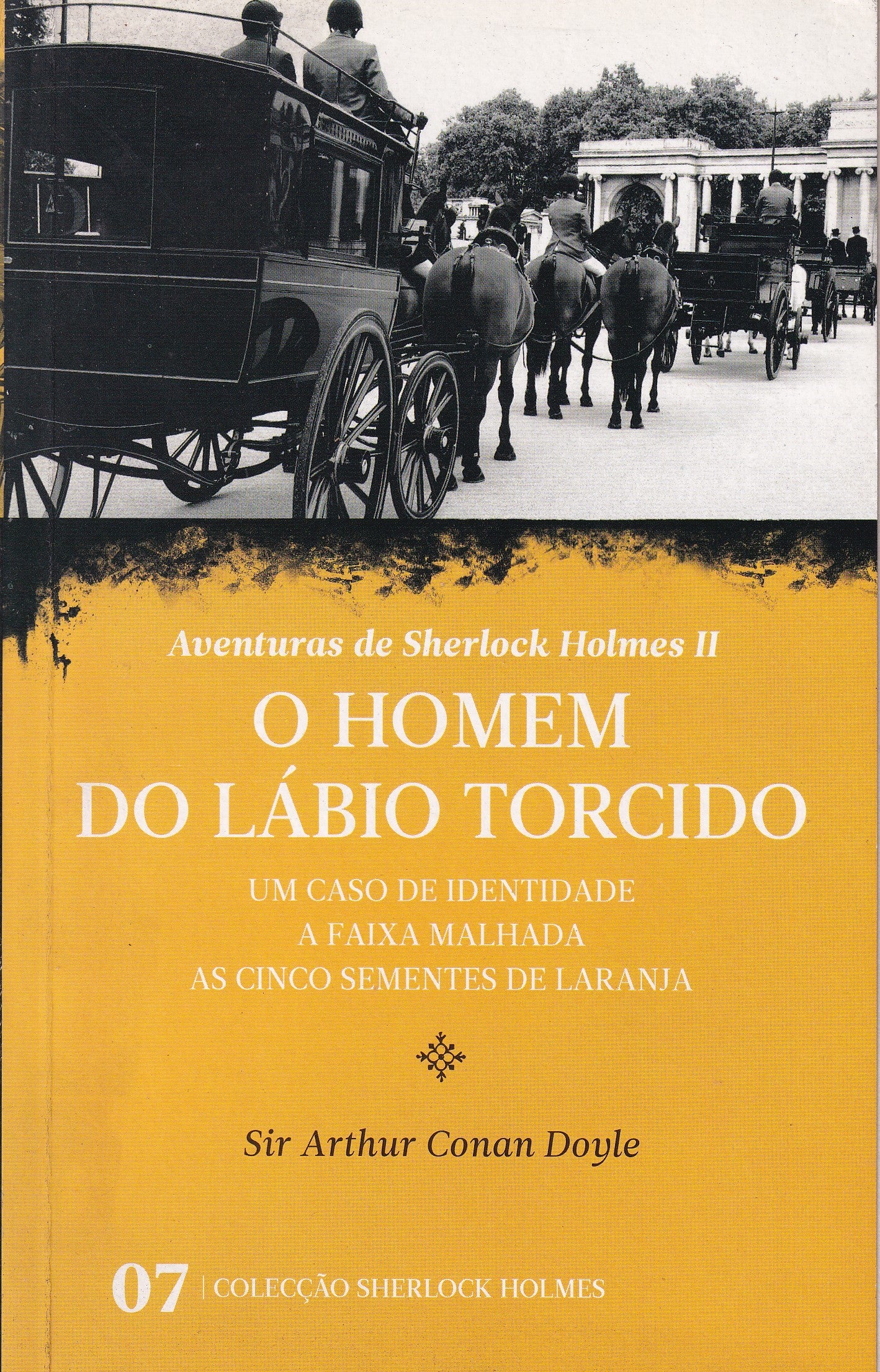 LIVRO - O HOMEM DO LÁBIO TORCIDO