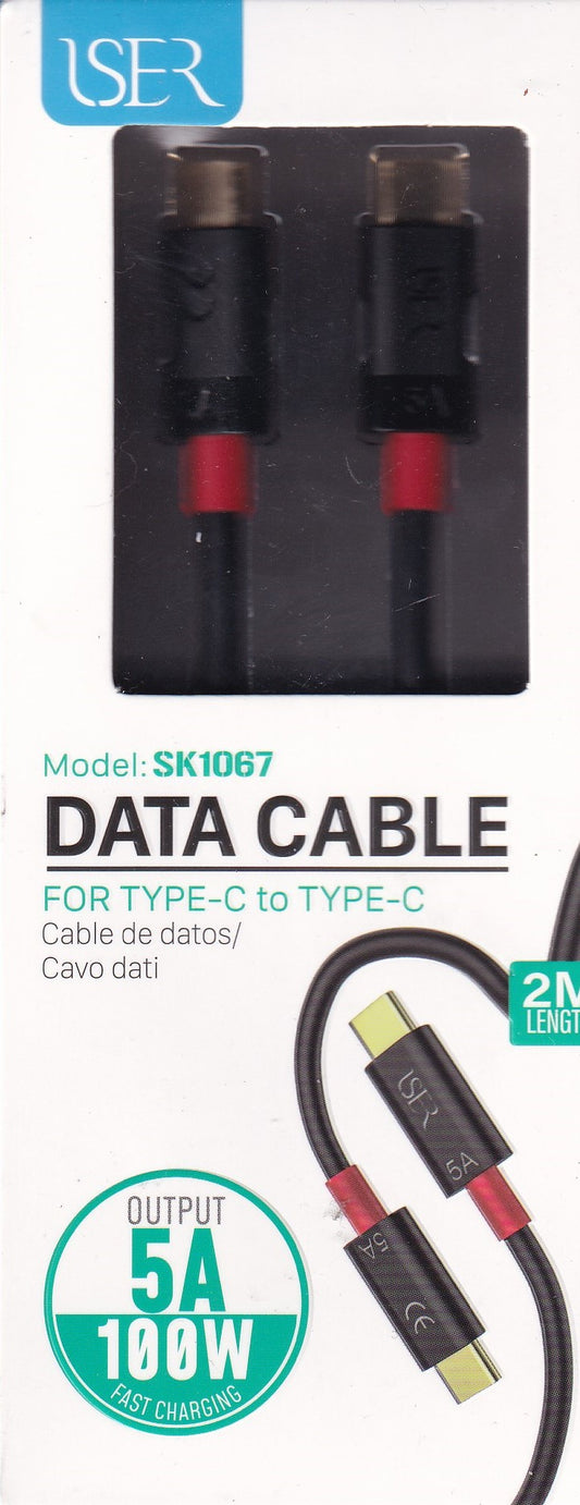ISER DATA CABLE TYPE-C TO TYPE-C SK1067 - NOVO