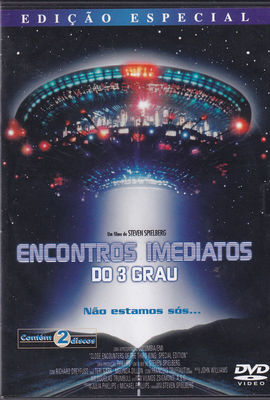 DVD ENCONTROS IMEDIATOS DO 3º GRAU (EDIÇÃO ESPECIAL) - USADO