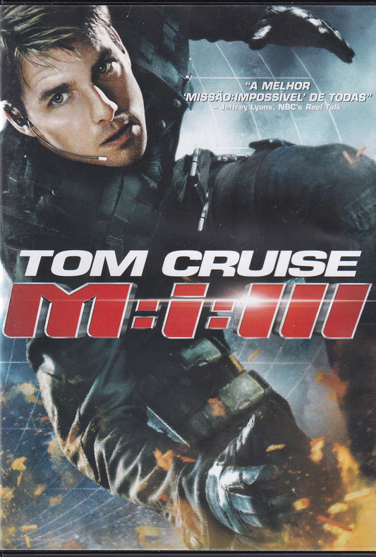 DVD TOM CRUISE M:I:III - USADO