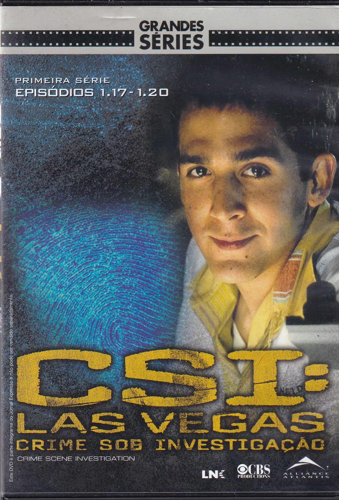 DVD CSI : Las Vegas Crime Sob Investigação (EP 1.17 - 1.20) - Usado