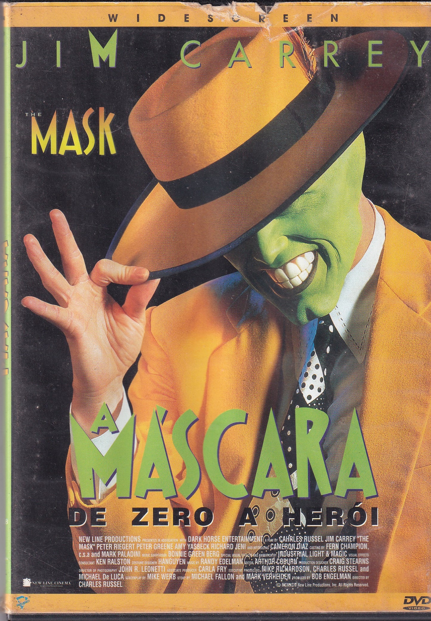 DVD A MÁSCARA DE ZERO A HERÓI (Versão WideScreen) - USADO