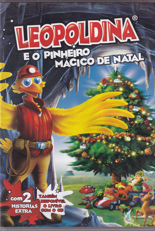 DVD LEOPOLDINA E O PINHEIRO MÁGICO DE NATAL - USADO