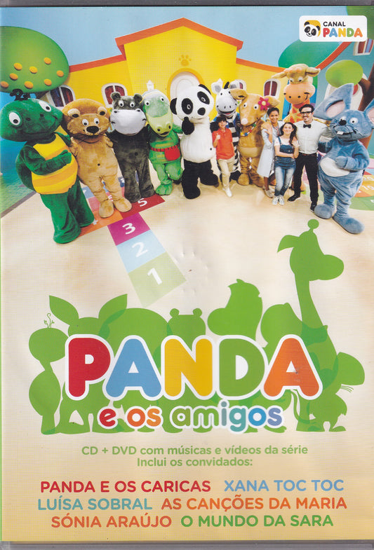 DVD PANDA E OS AMIGOS - USADO