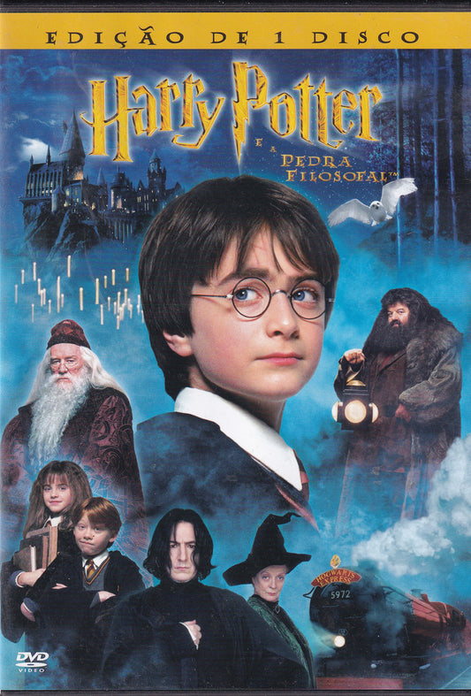 DVD Harry Potter e a Pedra Filosofal 1 DVD- Usado