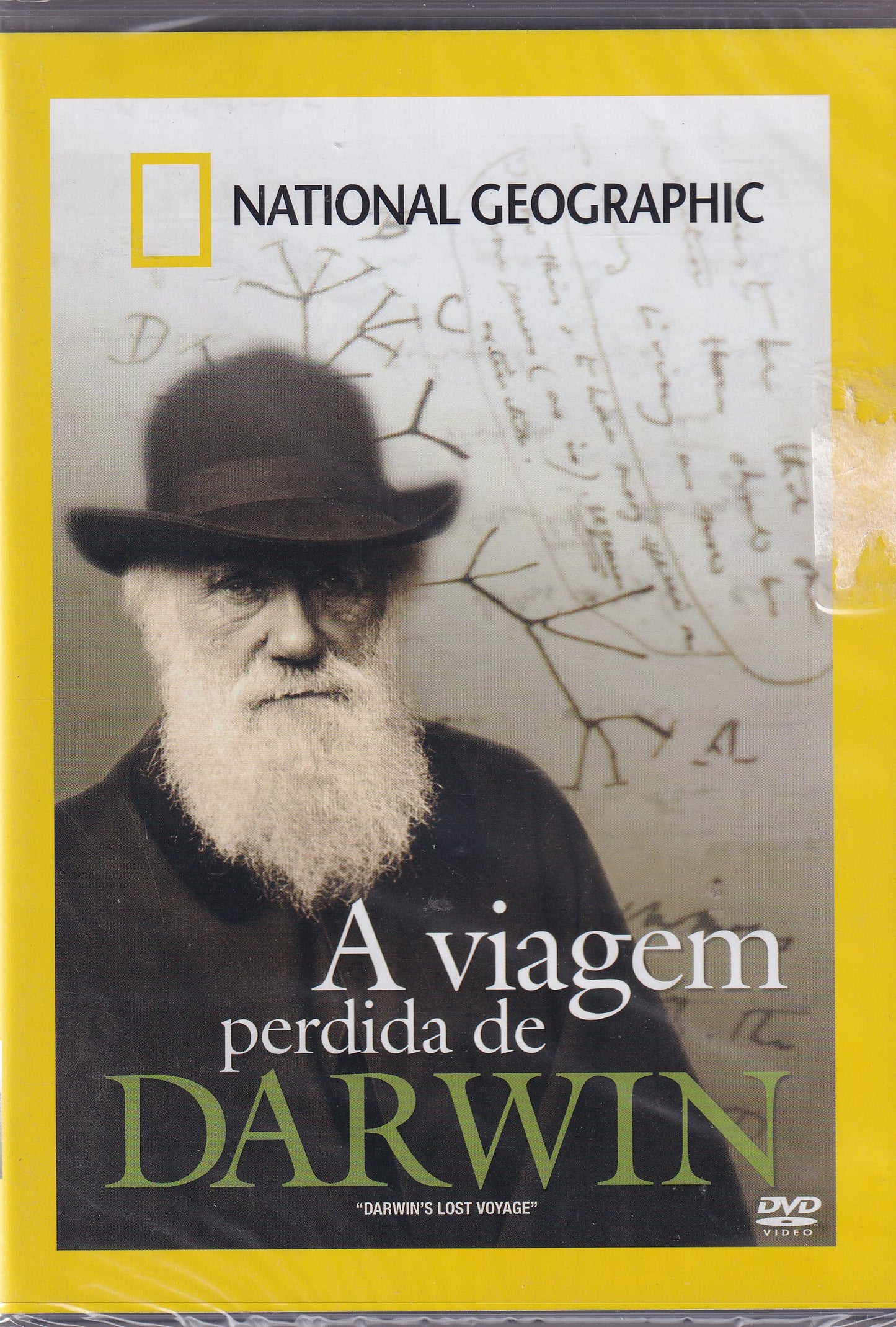 DVD National Geographic  A VIAGEM PERDIDA DE DARWIN - NOVO