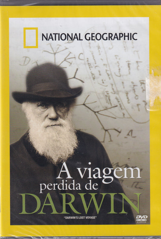 DVD National Geographic  A VIAGEM PERDIDA DE DARWIN - USADO