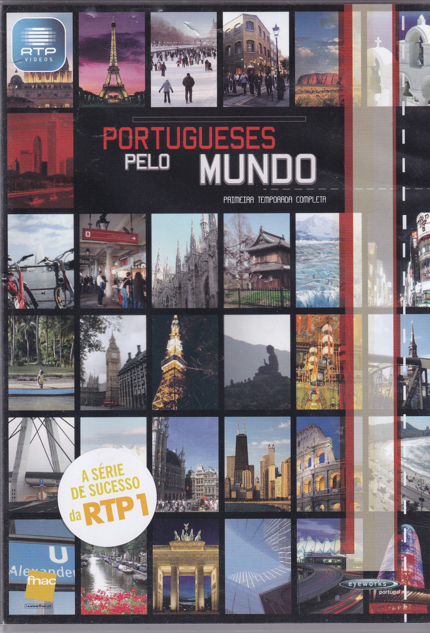 DVD PORTUGUESES PELO MUNDO - USADO