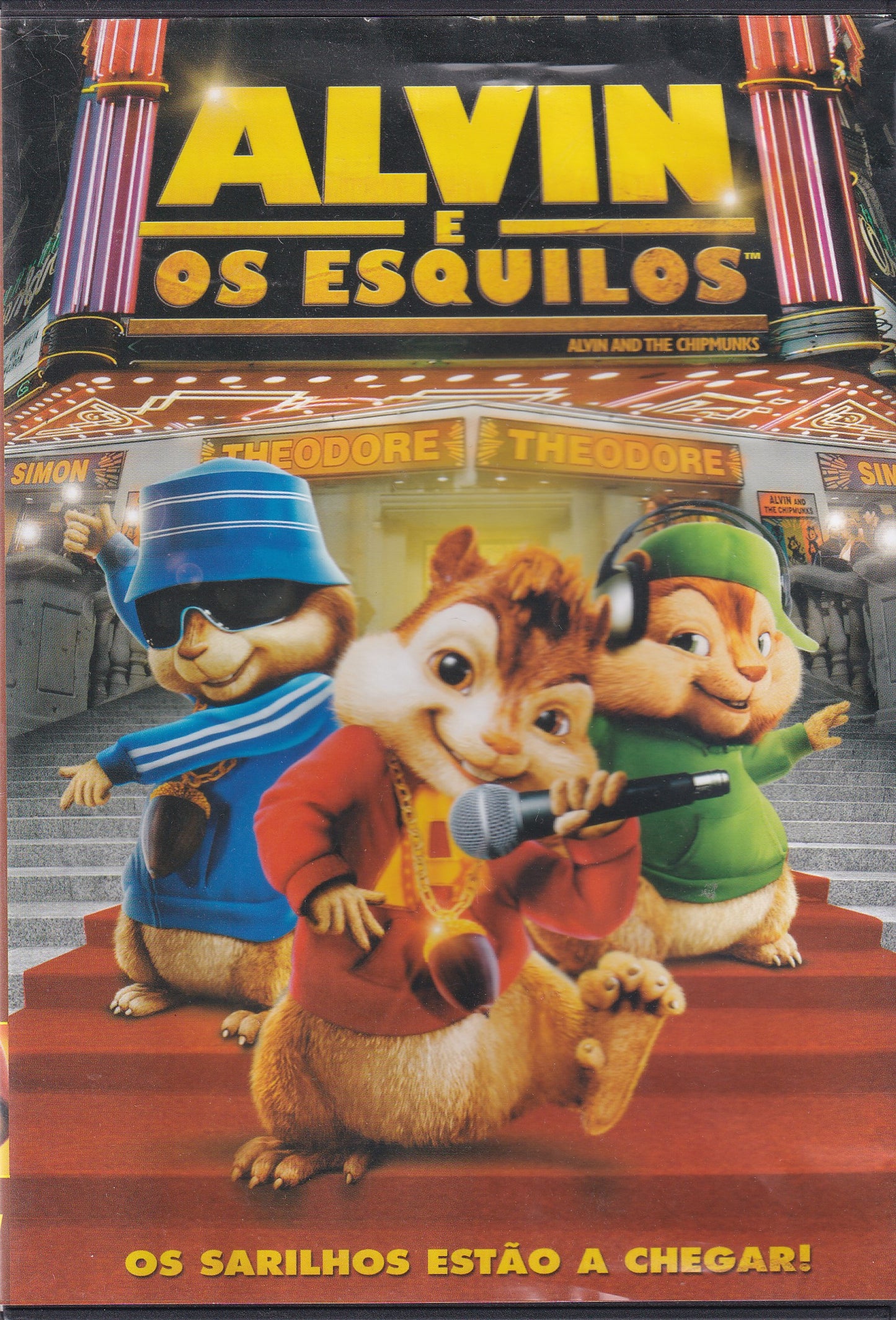 DVD ALVIN E OS ESQUILOS - USADO