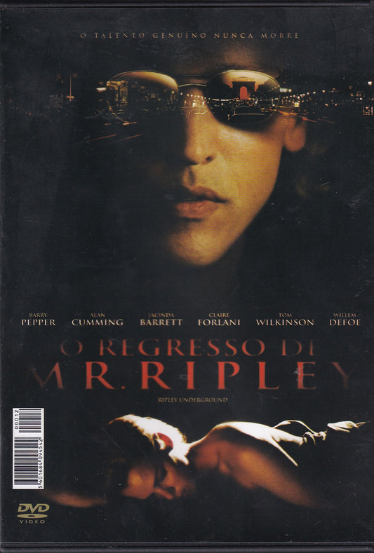 DVD O REGRESSO DE MR.RIPLEY - USADO