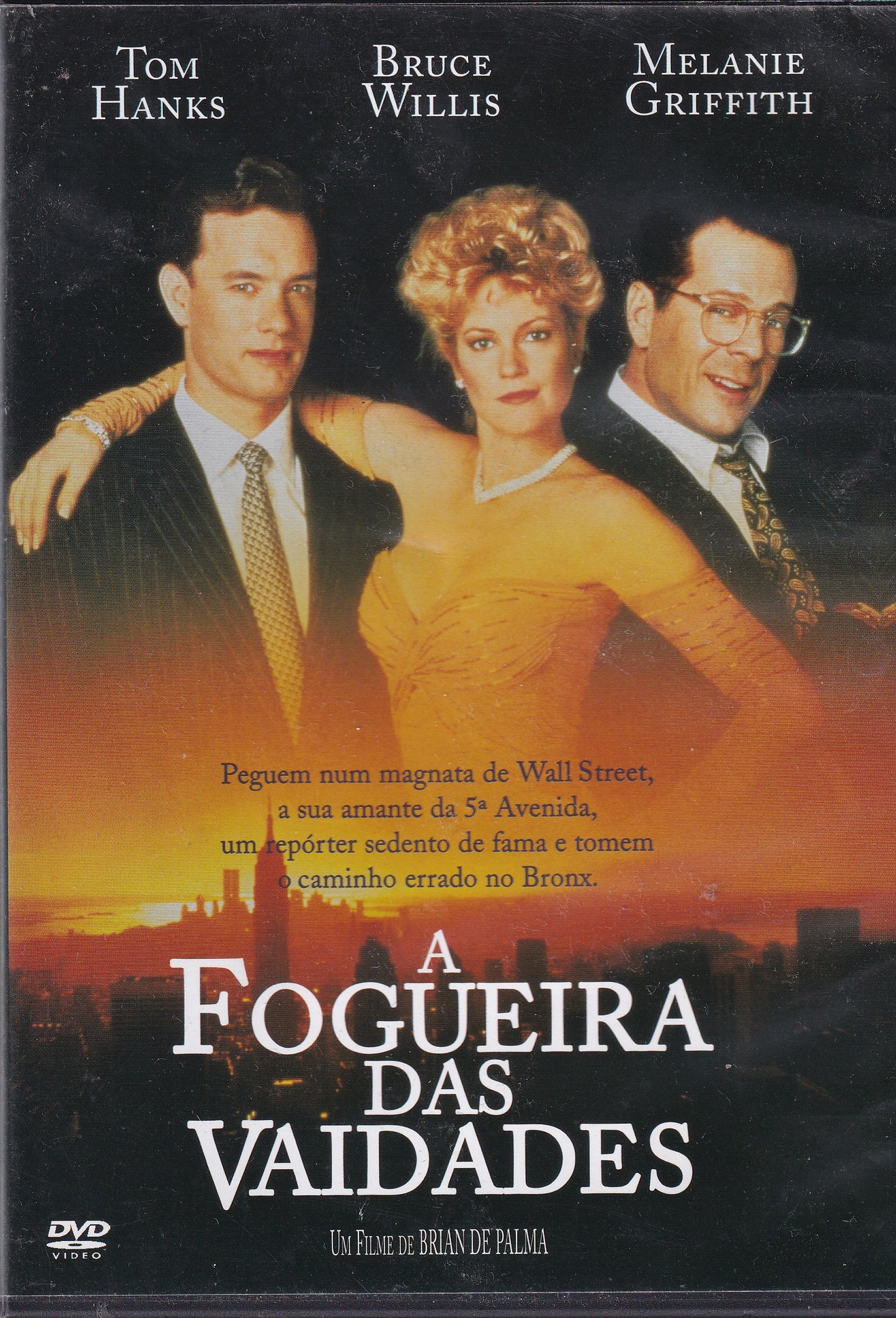 DVD A FOGUEIRA DAS VAIDADES - USADO