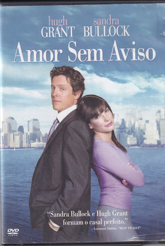 DVD AMOR SEM AVISO - USADO