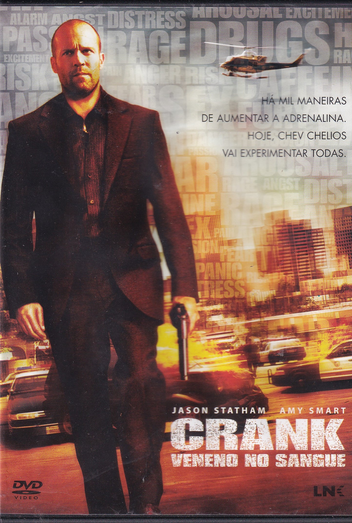 DVD CRANK: VENENO NO SANGUE - USADO