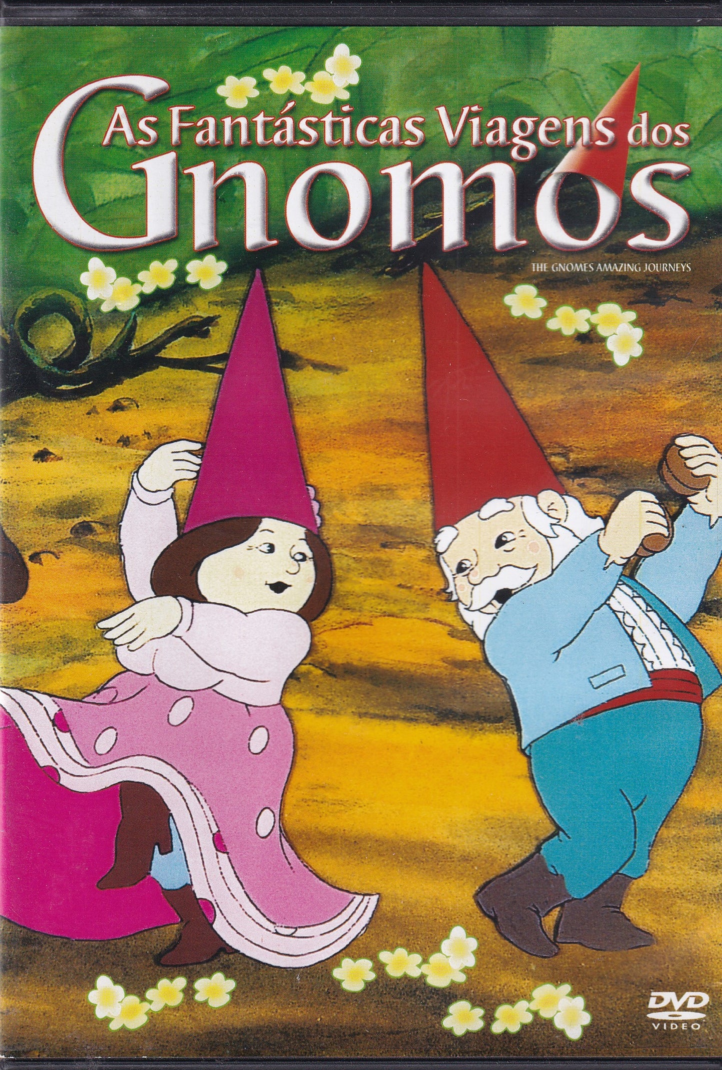 DVD AS FANTASTICAS VIAGENS DE GNOMOS - USADO