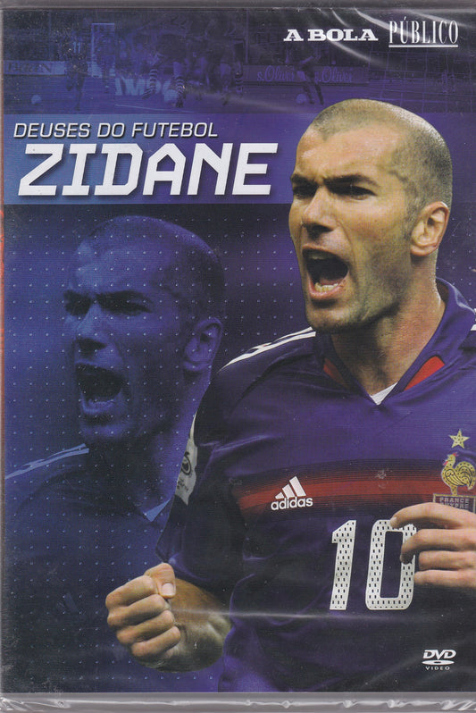 DVD DEUSES DO FUTEBOL: ZIDANE - USADO