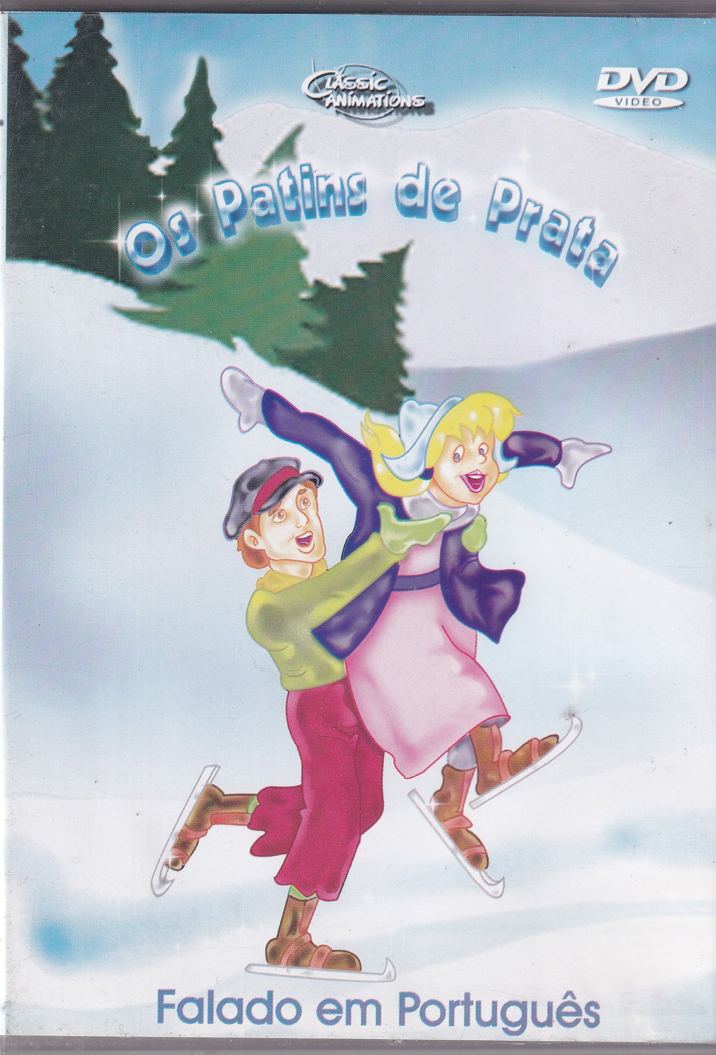 DVD OS PATINS DE PRATA - USADO