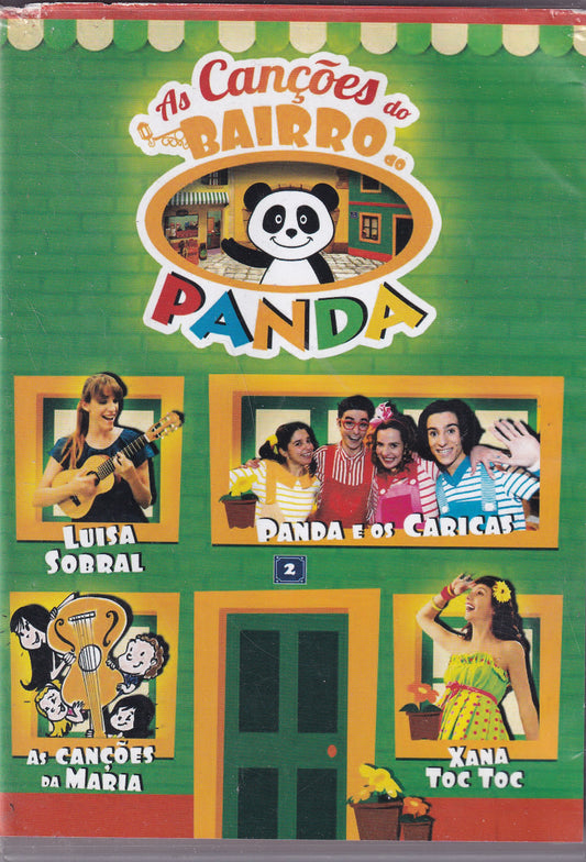 DVD AS CANÇÕES DO BAIRRO DO PANDA - USADO