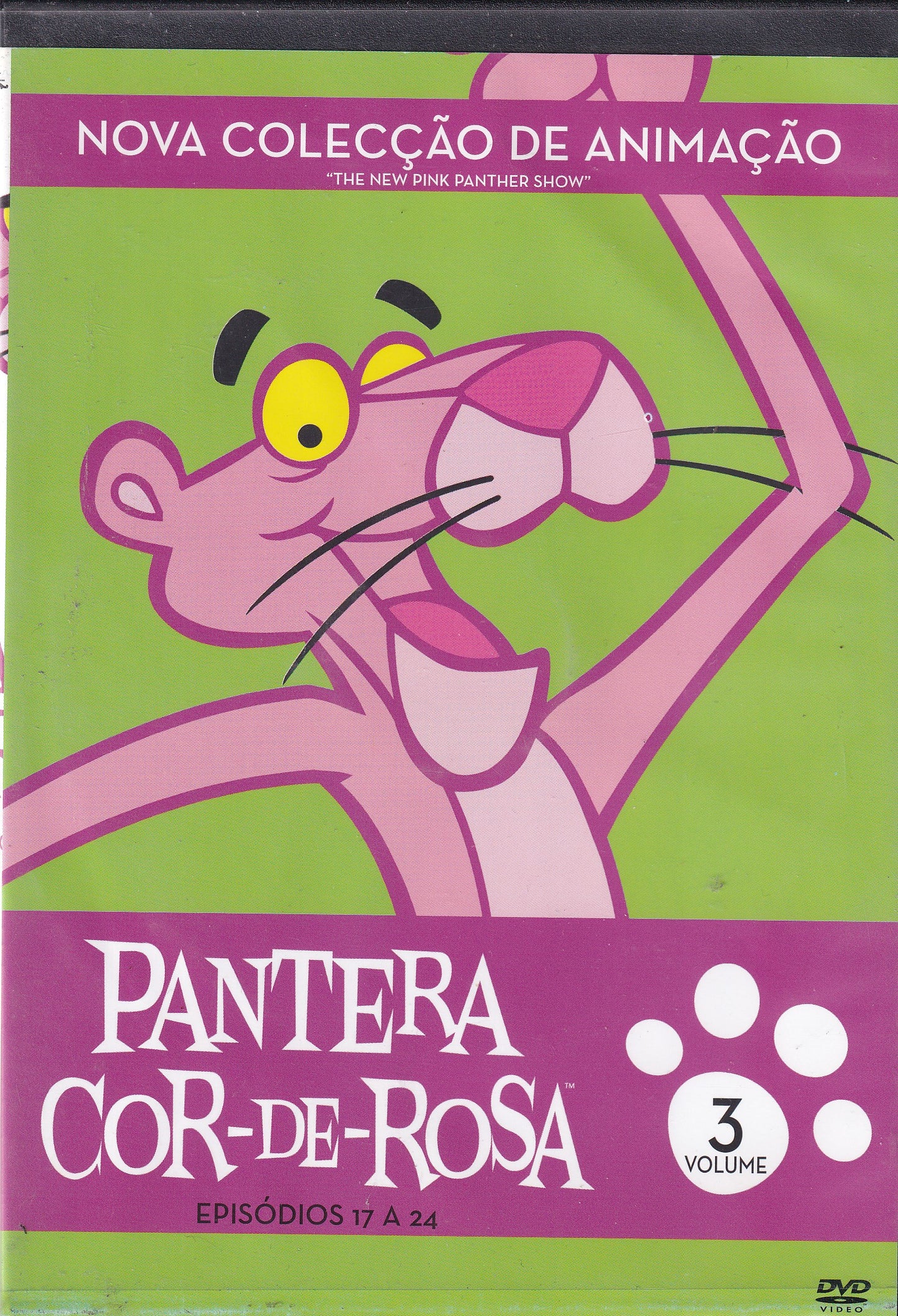 DVD A PANTERA COR-DE-ROSA VOL 3 -USADO