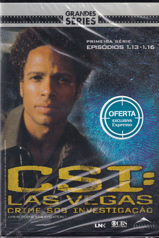 DVD CSI LAS VEGAS CRIME SOB INVESTIGAÇÃO (1.13-1.16) - USADO