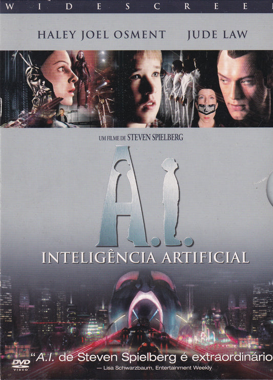 DVD AI INTELIGÊNCVIA ARTIFICIAL - USADO