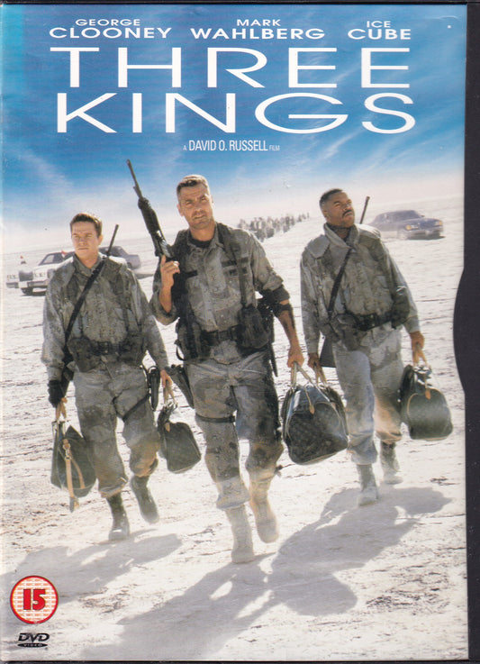 DVD THREE KINGS - USADO