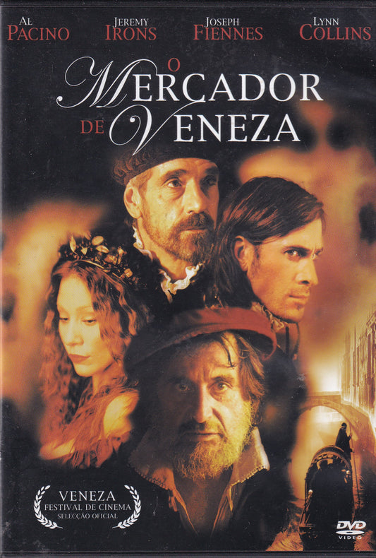 DVD  O Mercador de Veneza - USADO