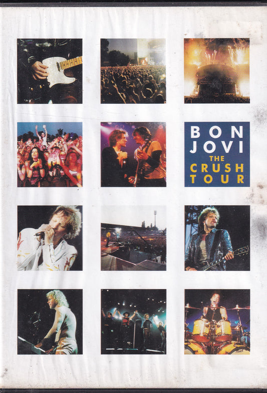 DVD BON JOVI THE CRUSH TOUR - USADO