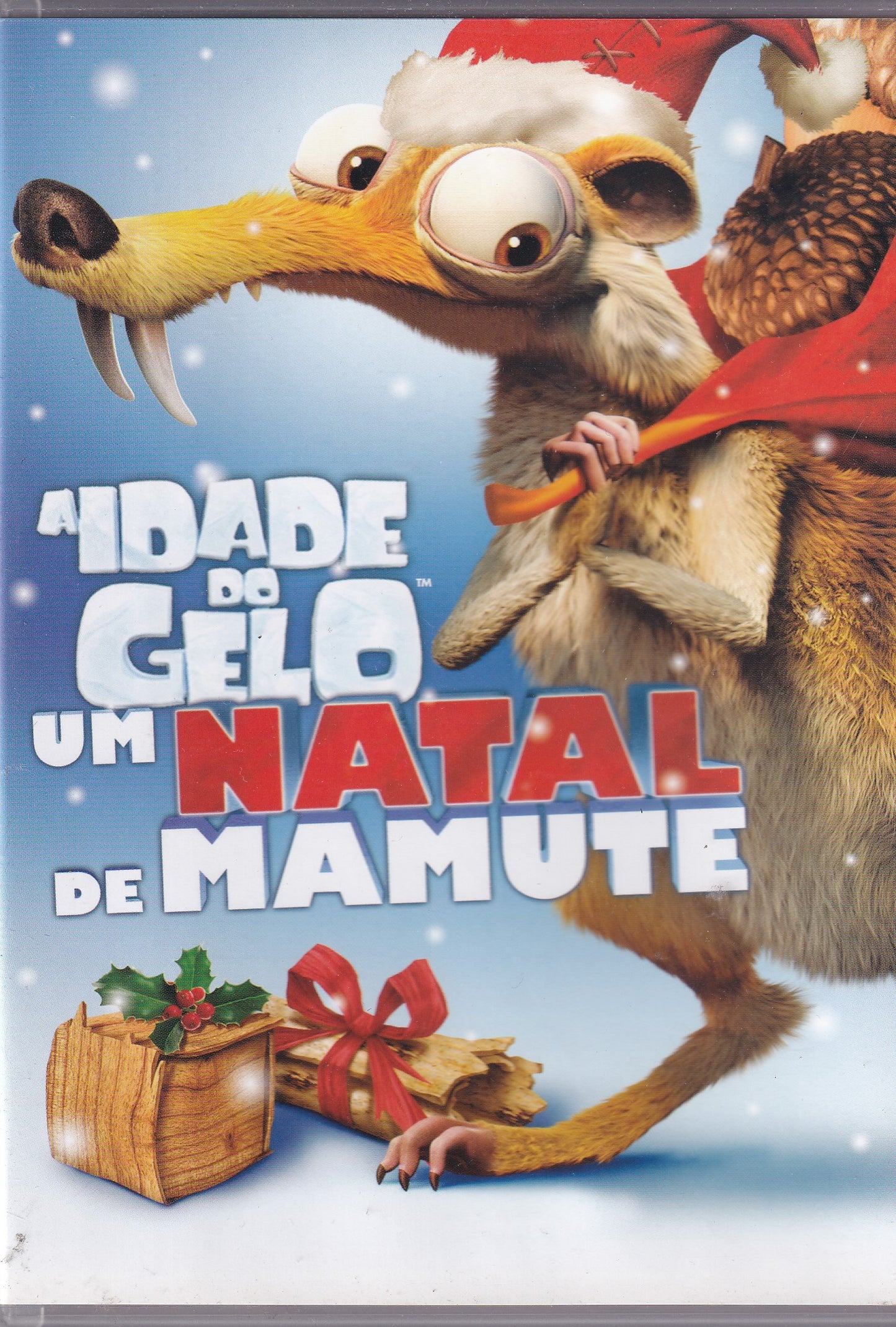 DVD A IDADE DO GELO UMA NATAL DE MAMUTE - USADO