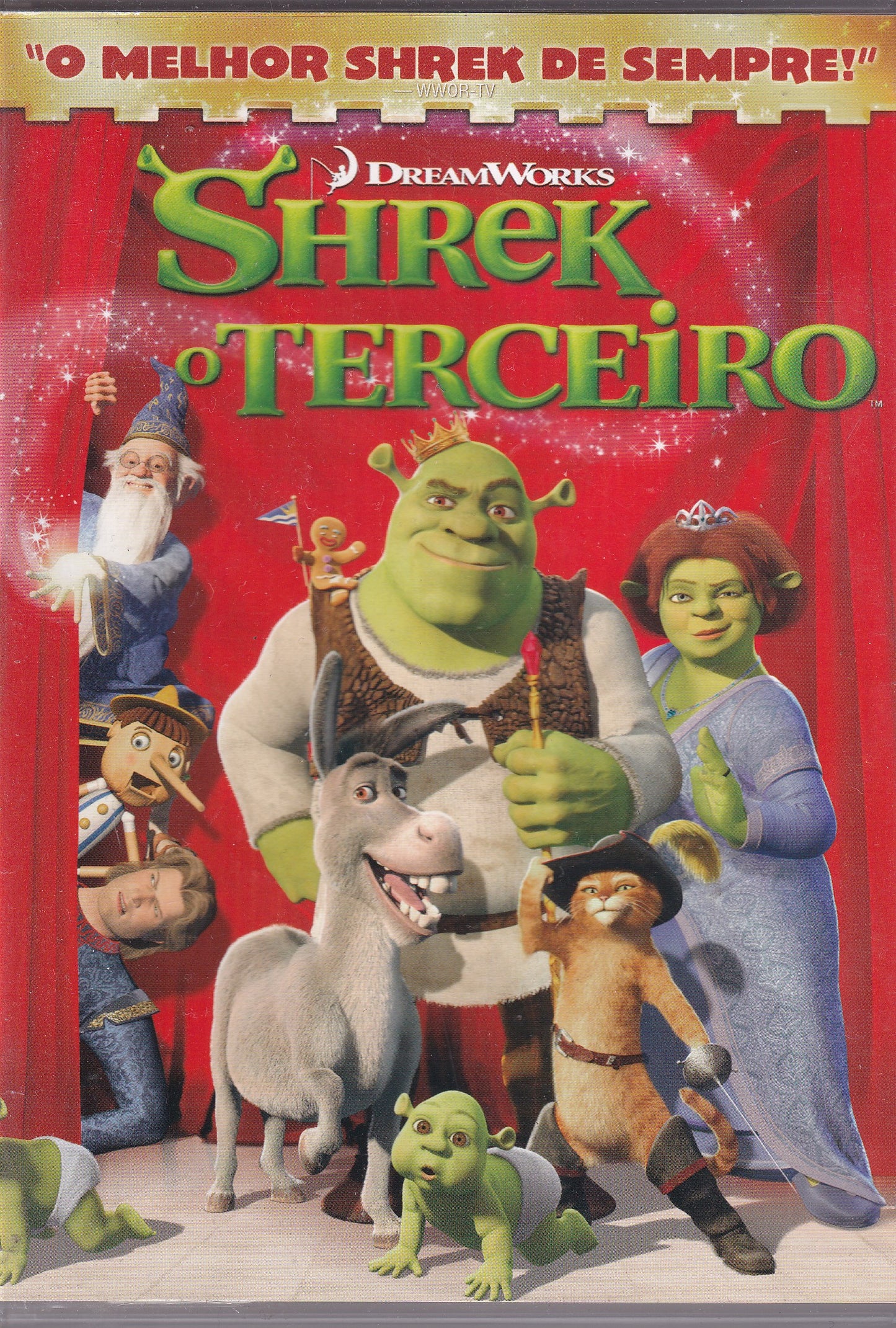 DVD Shrek o terceiro - USADO