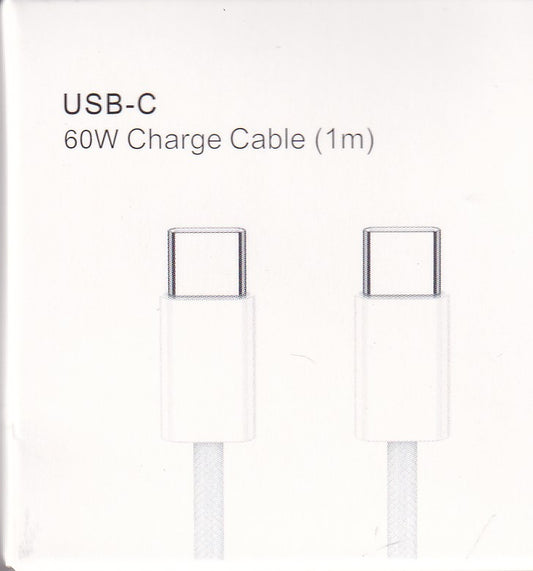 CHARGING CABLE USB-C / USB-C 60W (1M) - NOVO