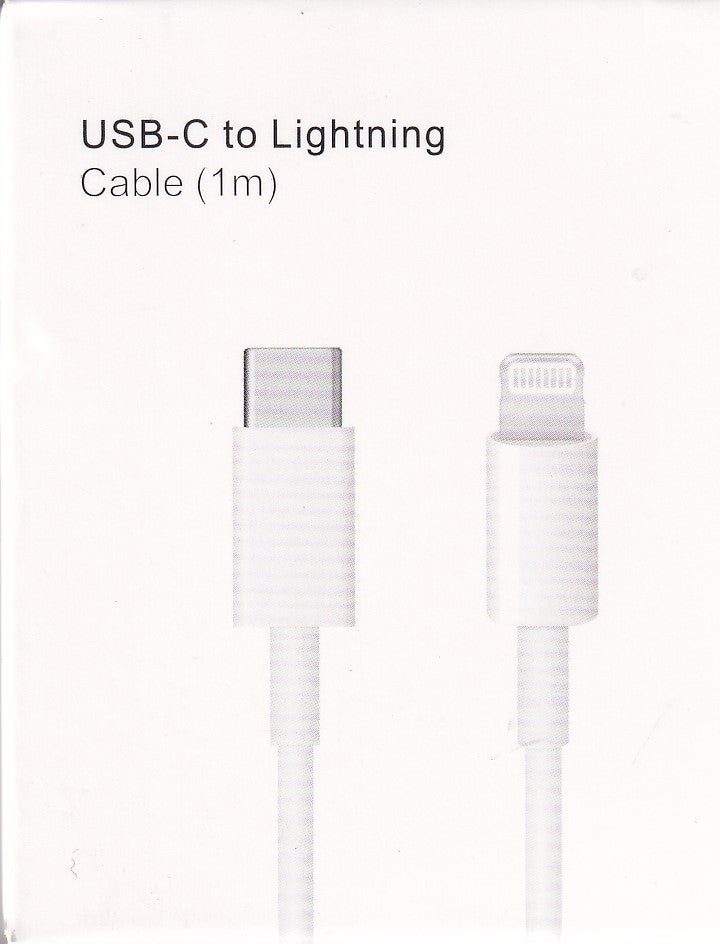 CHARGING CABLE USB-C / LIGHTNING (1M) - NOVO