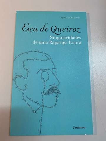 LIVRO EÇA DE QUEIROZ - SINGULARIDADES DE UMA RAPARIGA LOURA - USADO