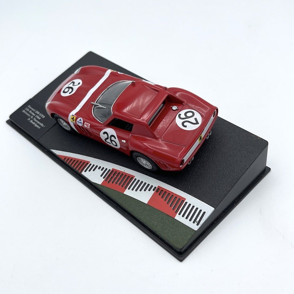 Model car Ferrari GT Collection Ferrari 250 GTO 12h Reims 1964 N. Vaccarella- P. Rodriguez 1/43 IXO ALTAYA - NOVO