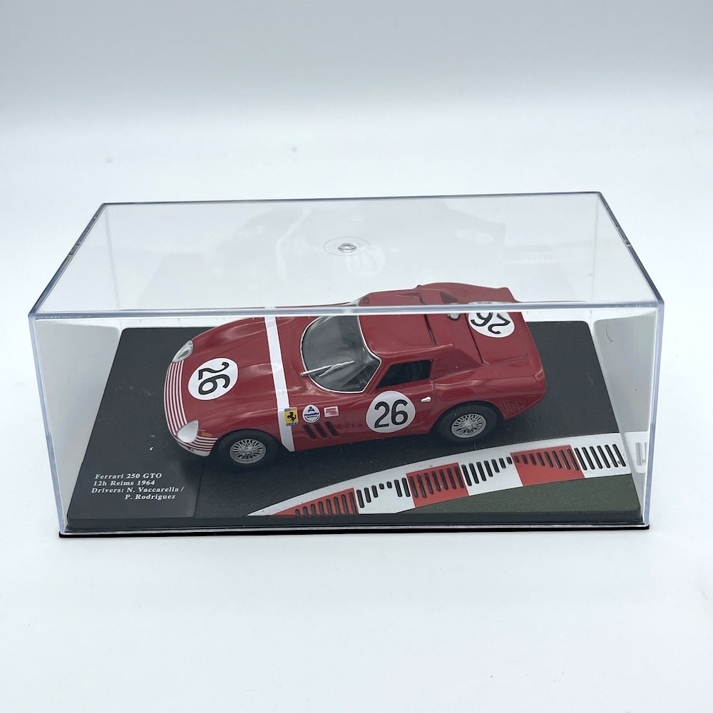 Model car Ferrari GT Collection Ferrari 250 GTO 12h Reims 1964 N. Vaccarella- P. Rodriguez 1/43 IXO ALTAYA - NOVO