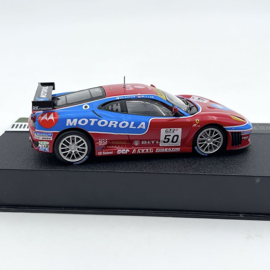 Ferrari F430 GTC #50 vencedora FIA GT 2007 Vilander, Müller 1:43 IXO ALTAYA - NOVO