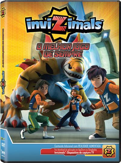 DVD Invizimals O Melhor Jogo De Sempre - USADO