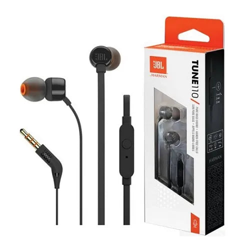 Auricular JBL Tune 110 Black / NOVO