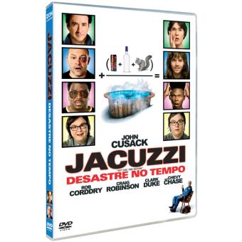 DVD JACUZZI - O DESASTRE DO TEMPO - USADO
