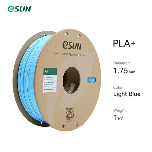 eSun Filament PLA+ Light Blue, 1.75 mm / 1000 g