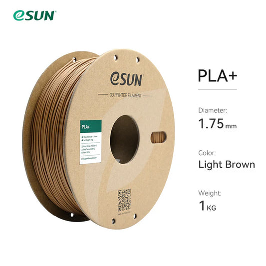 eSun Filament PLA+ Light Brown, 1.75 mm / 1000 g