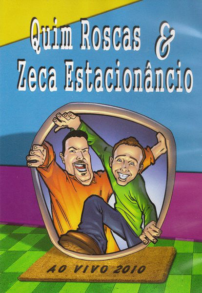 DVD Quim Roscas e Zeca Estacionâncio ao VIVO-USADO