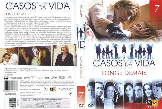 DVD CASOS DA VIDA LONGE DEMAIS - Usado
