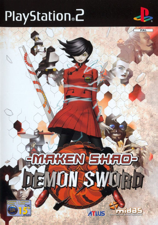 PS2 MAKEN SHAO - DEMON SWORD - USADO