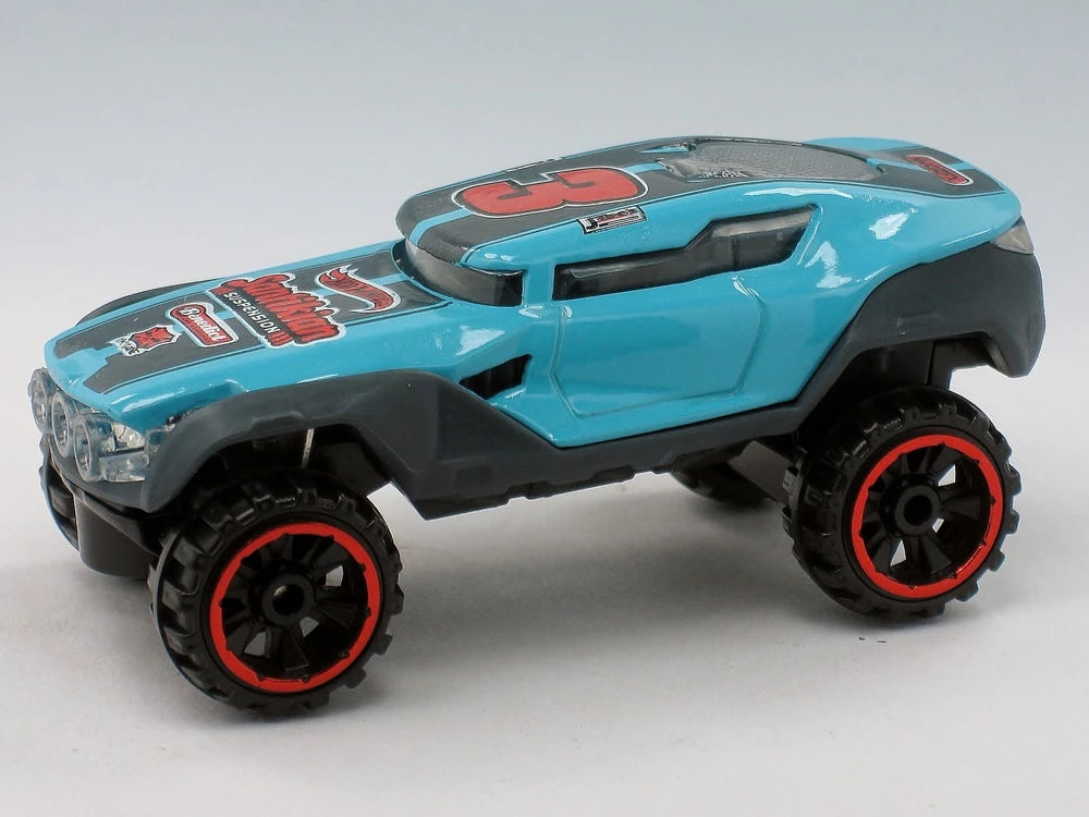 Hot wheels Hyper Rocker 2019 Light Blue FYB33 - Loose - Usado