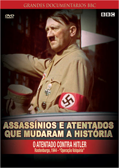 DVD ASSASSÍNOS E ATENTADOS QUE MUDARAM A HISTÓRIA - O ATENTADO CONTRA HITLER - Usado