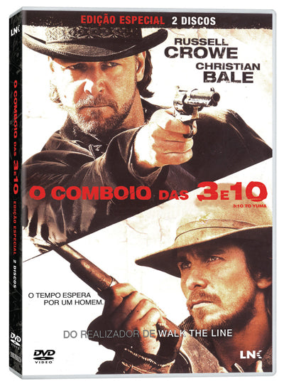 DVD O COMBOIO DAS 3 E 10 (EDIÇÃO ESPECIAL 2CD´s) -  Usado