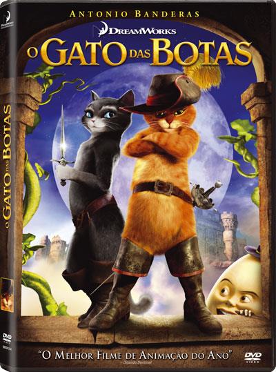 DVD O Gato Das Botas (DREAMWORKS) - USADO