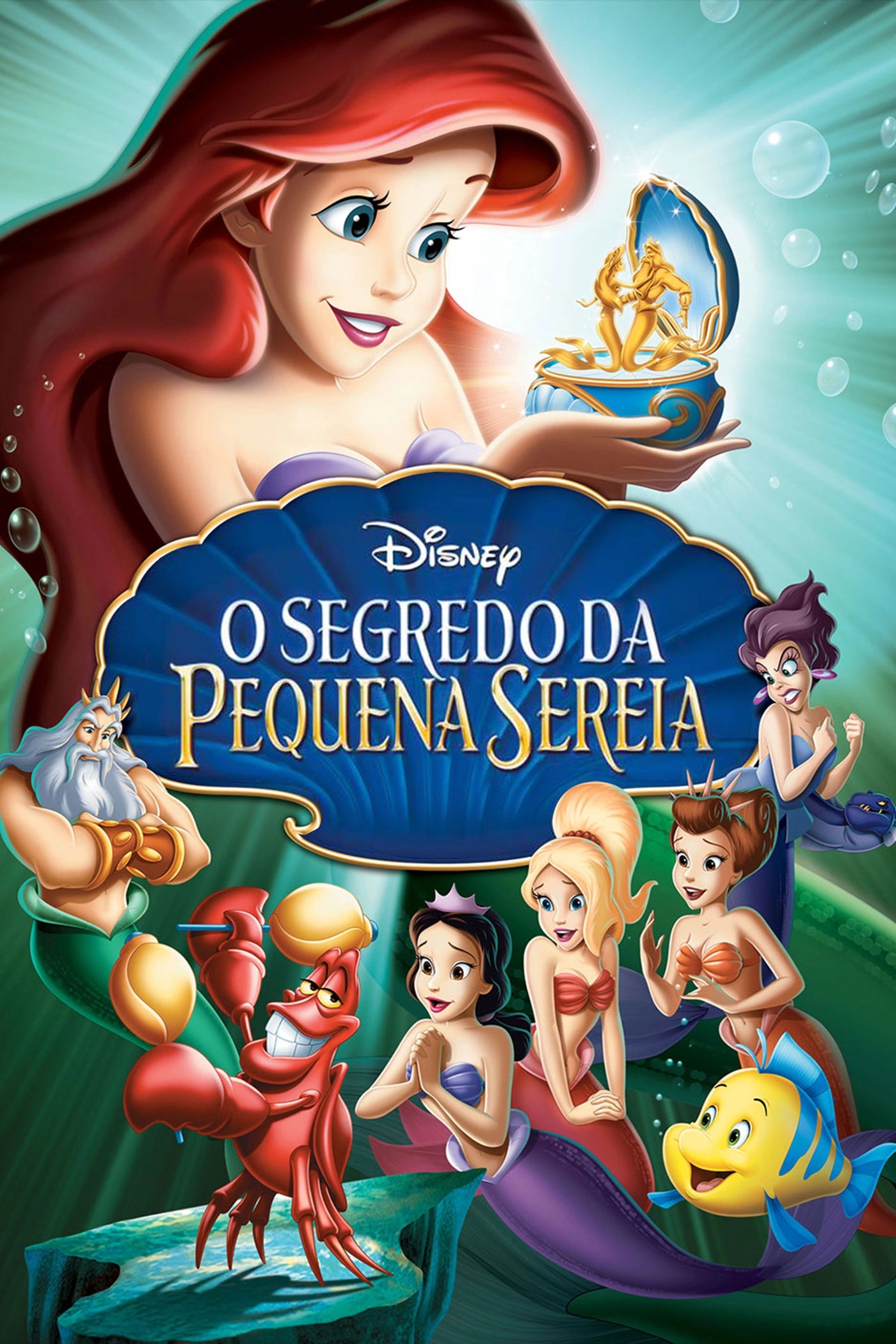 DVD O Segredo Da Pequena Sereia - USADO