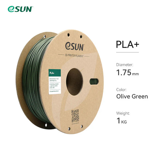 eSun Filament PLA+ Olive Green, 1.75 mm / 1000 g