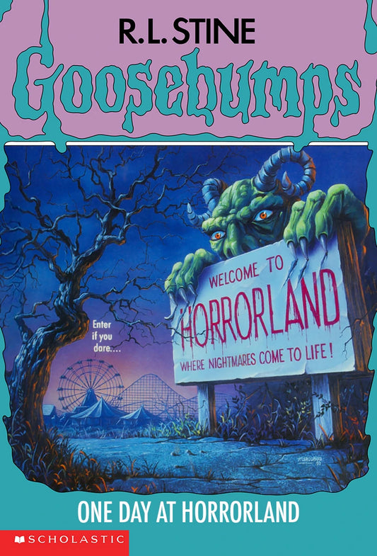 Livro One Day at HorrorLand (USA PRINT 1994) (Goosebumps #16) R.L. Stine - usado
